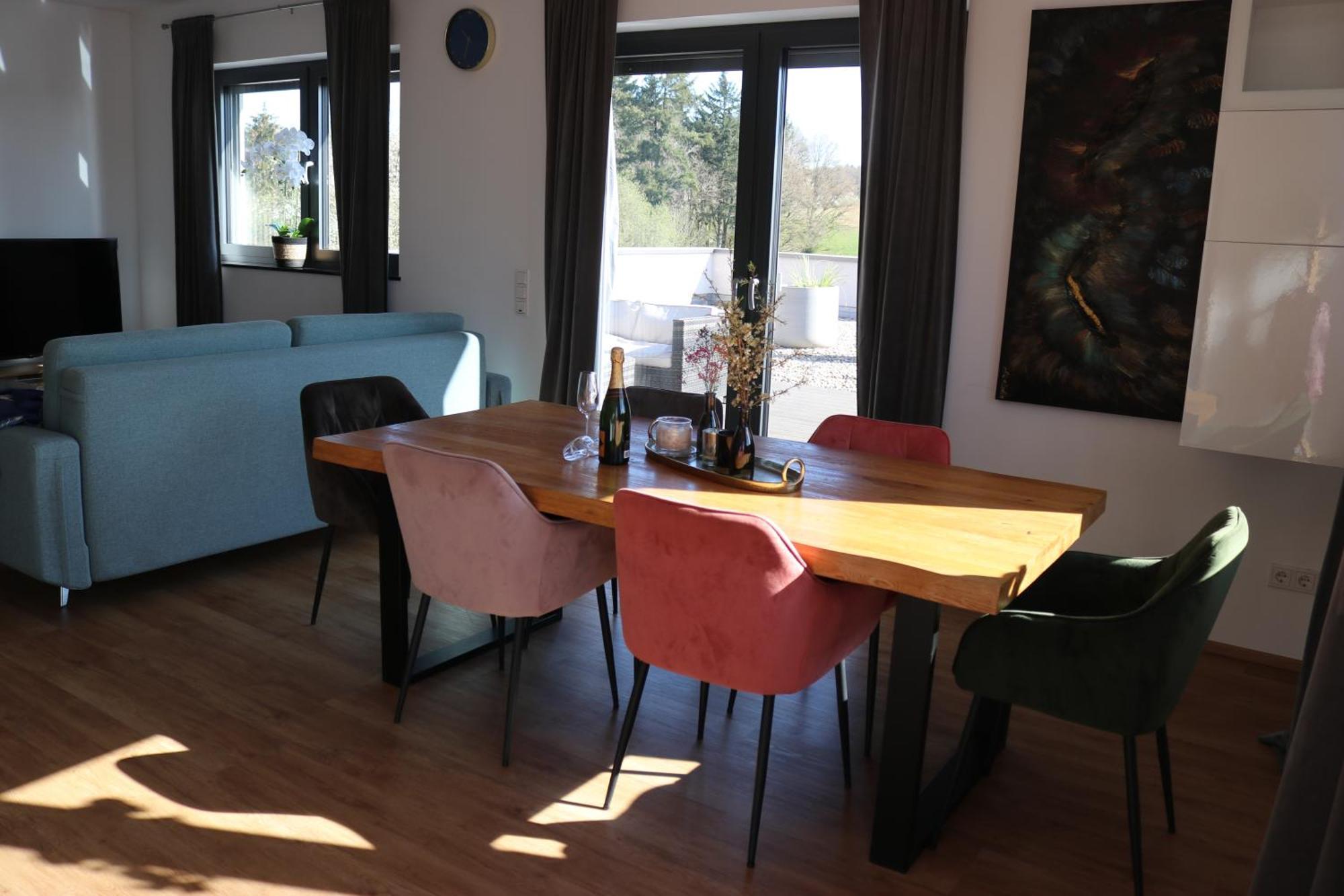 Ferienwohnung Nalbach Wohnung 1 ภายนอก รูปภาพ